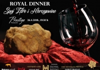 Royal dinner u restoranu Prestige